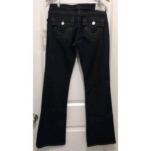 NWTS~ True Religion Bootcut W Flaps SIZE 31 RN# 112790 - Picture 1 of 9
